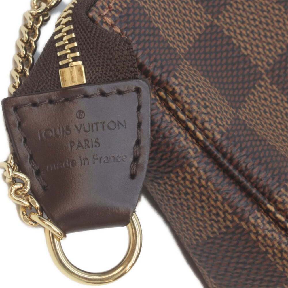 LOUIS VUITTON Brown Damier Pochette Pouch - Picture 6 of 7